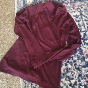The north face quarter zip size medium